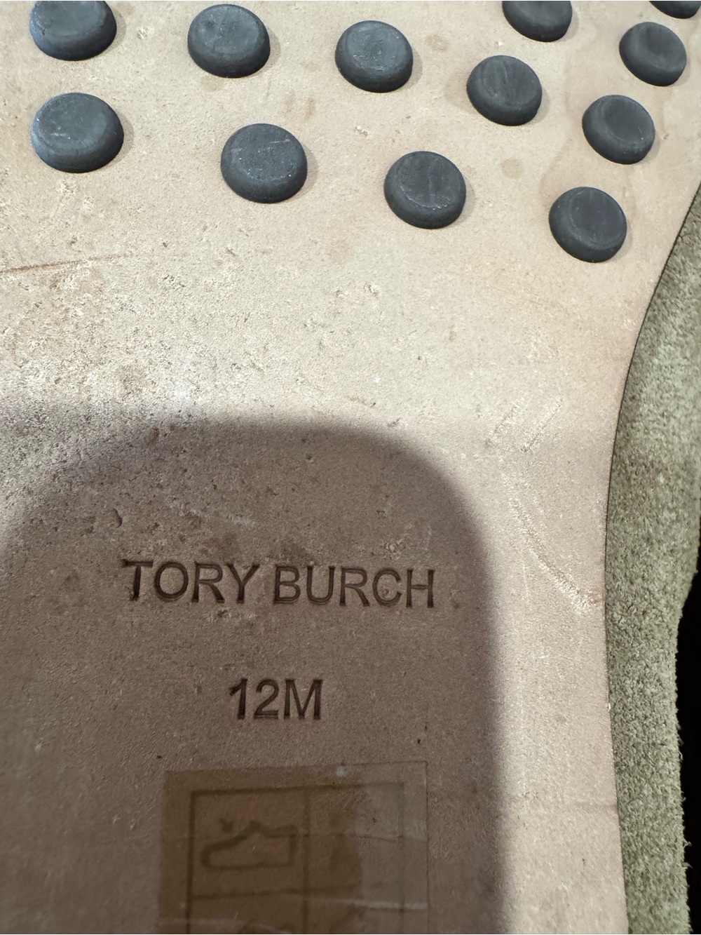 Tory Burch Suede Ballet Loafer - Picture 7 of 8